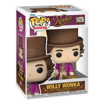 Charlie und die Schokoladenfabrik POP! Movies Vinyl Figur Willy Wonka 9 cm – Bild 2