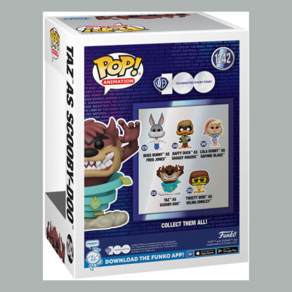 Hanna-Barbera POP! Animation Vinyl Figur Taz as Scooby 9 cm – Bild 3