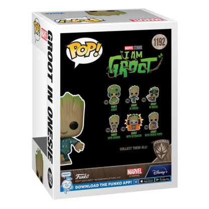 Ich bin Groot POP! Vinyl Figur Groot PJs (dancing) 9 cm – Bild 3