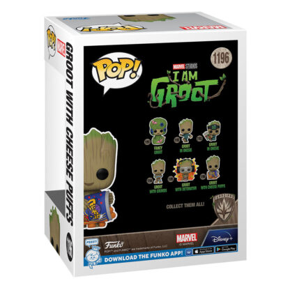 Ich bin Groot POP! Vinyl Figur Groot w/Cheese Puffs 9 cm – Bild 3