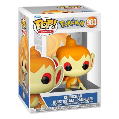 Pokemon POP! Games Vinyl Figur Chimchar (EMEA) 9 cm – Bild 3