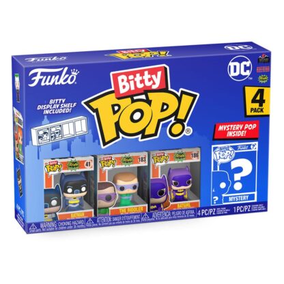 DC Bitty POP! Vinyl Figuren 4er-Pack Batman Adam West 2,5 cm – Bild 2