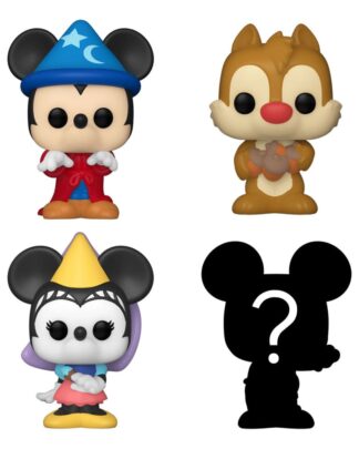 Disney Bitty POP! Vinyl Figuren 4er-Pack Sorcerer Mickey 2,5 cm