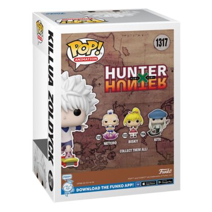 Hunter x Hunter POP! Animation Vinyl Figuren Killua w/Skateboard 9 cm – Bild 2