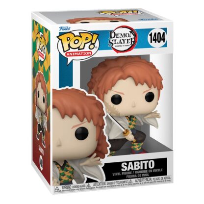 Demon Slayer: Kimetsu no Yaiba POP! Animation Figur Sabito (No Mask) 9 cm – Bild 2