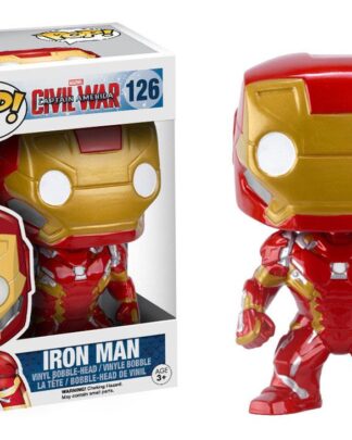 Captain America Civil War POP! Vinyl Wackelkopf Iron Man 10 cm