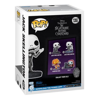 Nightmare before Christmas 30th POP! Disney Vinyl Figur Jack w/Gravestone 9 cm – Bild 3