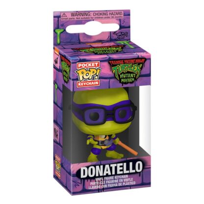 Teenage Mutant Ninja Turtles POP! Vinyl Schlüsselanhänger 4 cm Donatello Display (12) – Bild 2