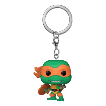 Teenage Mutant Ninja Turtles POP! Vinyl Schlüsselanhänger 4 cm Michelangelo Display (12)