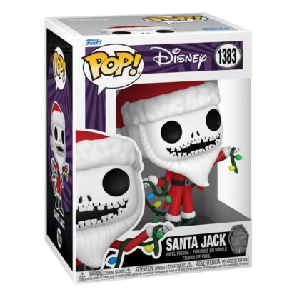 Nightmare before Christmas 30th POP! Disney Vinyl Figur Santa Jack 9 cm – Bild 2
