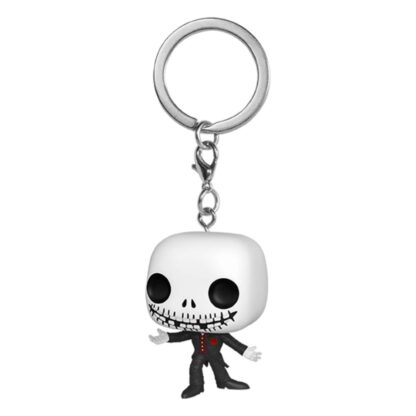 Nightmare before Christmas 30th POP! Vinyl Schlüsselanhänger 4 cm Formal Jack Display (12)