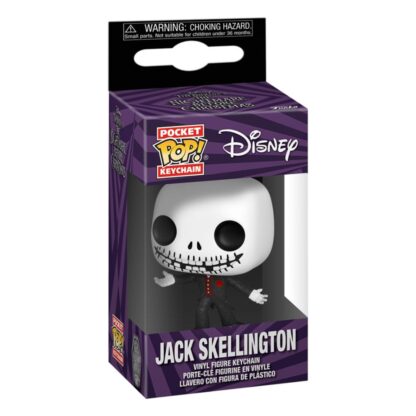 Nightmare before Christmas 30th POP! Vinyl Schlüsselanhänger 4 cm Formal Jack Display (12) – Bild 2