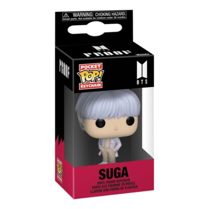 BTS POP! Vinyl Schlüsselanhänger 4 cm Suga Display (12) – Bild 2