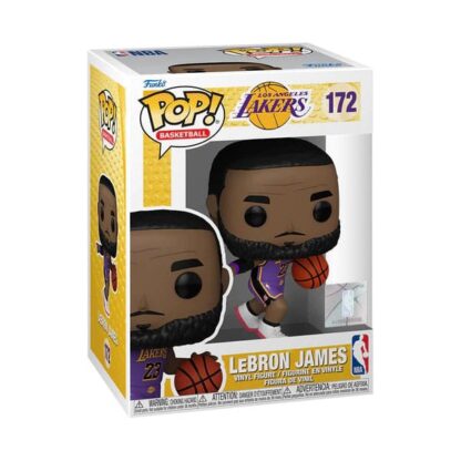 NBA Legends POP! Sports Vinyl Figur Lakers -LeBron James 9 cm – Bild 2