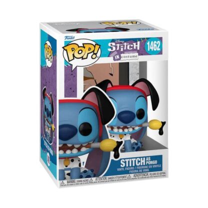 Lilo & Stitch POP! Disney Vinyl Figur Stitch Costume- 101 Dalmatians Pongo 9 cm – Bild 2