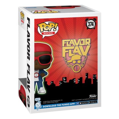 Flavor Flav POP! Rocks Vinyl Figur Flavor of Love 9 cm – Bild 3