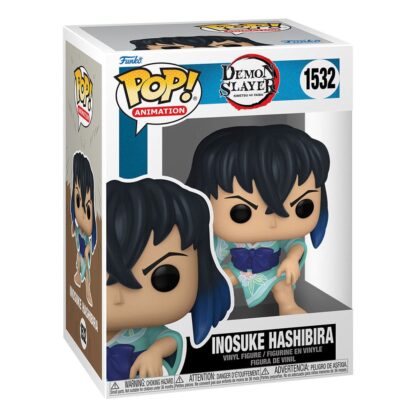 Demon Slayer: Kimetsu no Yaiba POP! Animation Figur Inosuke(Kimono) 9 cm – Bild 2