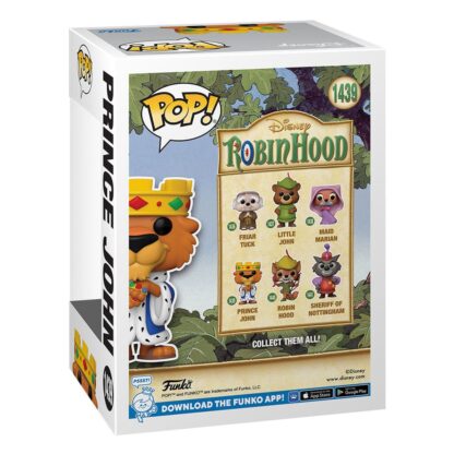Robin Hood POP! Disney Vinyl Figur Prince John 9 cm – Bild 3