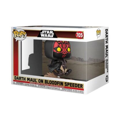Star Wars POP! Rides Deluxe Vinyl Figur Darth Maul on Bloodfin 9 cm – Bild 2