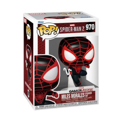 Spider-Man 2 POP! Games Vinyl Figur Miles Morales 9 cm – Bild 2