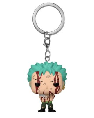 One Piece POP! Vinyl Schlüsselanhänger 4 cm Zoro Nothing Happened Display (12)