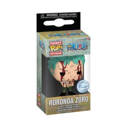 One Piece POP! Vinyl Schlüsselanhänger 4 cm Zoro Nothing Happened Display (12) – Bild 2