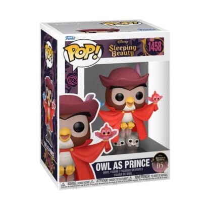 Dornröschen 65th Anniversary POP! Disney Vinyl Figur Owl as Prince 9 cm – Bild 2