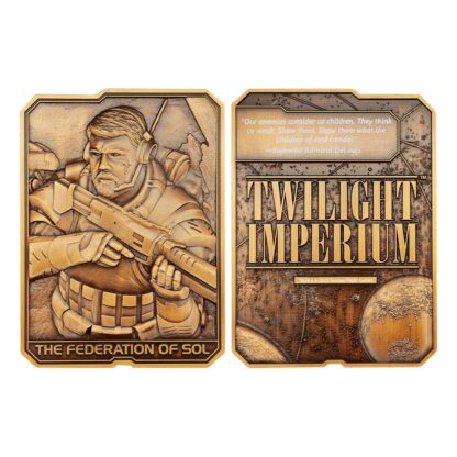 Twilight Imperium Metallbarren The Federation of Sol Limited Edition