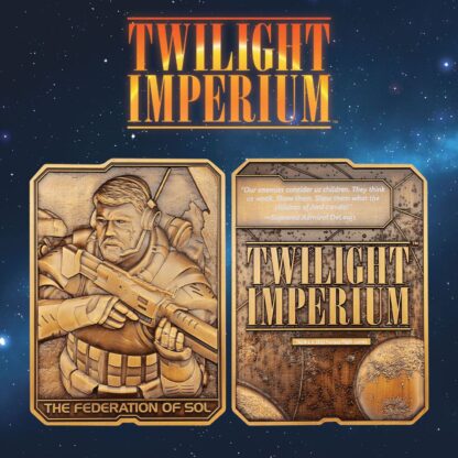Twilight Imperium Metallbarren The Federation of Sol Limited Edition – Bild 2