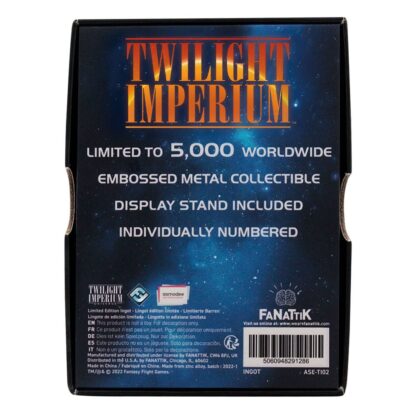 Twilight Imperium Metallbarren The Federation of Sol Limited Edition – Bild 4