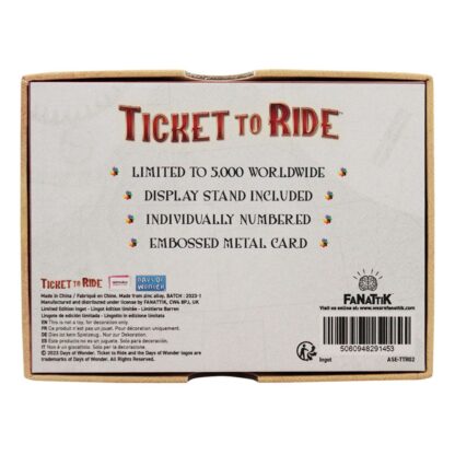 Ticket to Ride Metallbarren Trans America Express Limited Edition – Bild 4