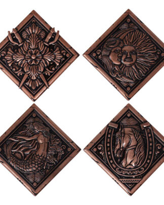 Resident Evil VIII Medaillen-Set House Crest Limited Edition
