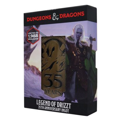 Dungeons & Dragons Metallbarren 35th Anniversary Legend of Drizzt Limited Edition – Bild 5