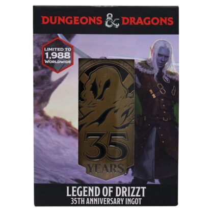 Dungeons & Dragons Metallbarren 35th Anniversary Legend of Drizzt Limited Edition – Bild 6