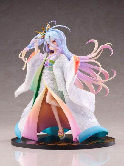 No Game no Life PVC Statue 1/7 Shiro -Shiromuku- 23 cm – Bild 7