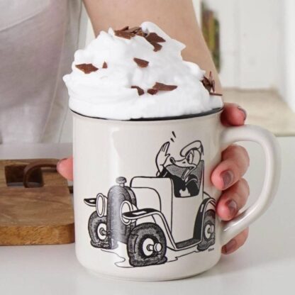 Donald Duck Tasse Donald im Auto – Bild 2