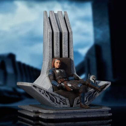 Star Wars: The Mandalorian Premier Collection Statue 1/7 Bo-Katan Kryze on Throne 35 cm – Bild 5
