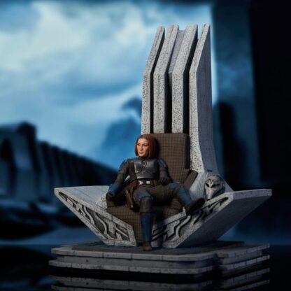 Star Wars: The Mandalorian Premier Collection Statue 1/7 Bo-Katan Kryze on Throne 35 cm – Bild 6