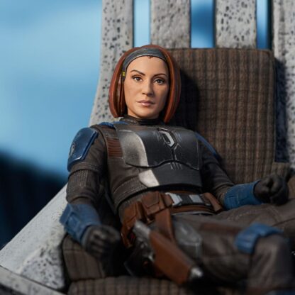 Star Wars: The Mandalorian Premier Collection Statue 1/7 Bo-Katan Kryze on Throne 35 cm – Bild 8