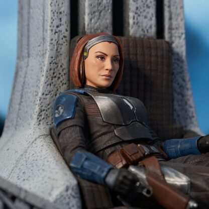 Star Wars: The Mandalorian Premier Collection Statue 1/7 Bo-Katan Kryze on Throne 35 cm – Bild 9