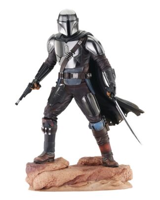 Star Wars: The Mandalorian Milestones Statue 1/6 Din Djarin 33 cm