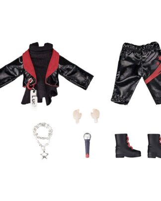 Original Character Zubehör-Set für Nendoroid Doll Actionfiguren Outfit Set: Idol Outfit - Boy (Deep Red)