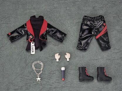 Original Character Zubehör-Set für Nendoroid Doll Actionfiguren Outfit Set: Idol Outfit - Boy (Deep Red) – Bild 2