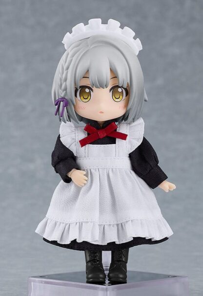 Original Character Zubehör-Set für Nendoroid Doll Actionfiguren Outfit Set: Maid Outfit Long (Black) – Bild 3