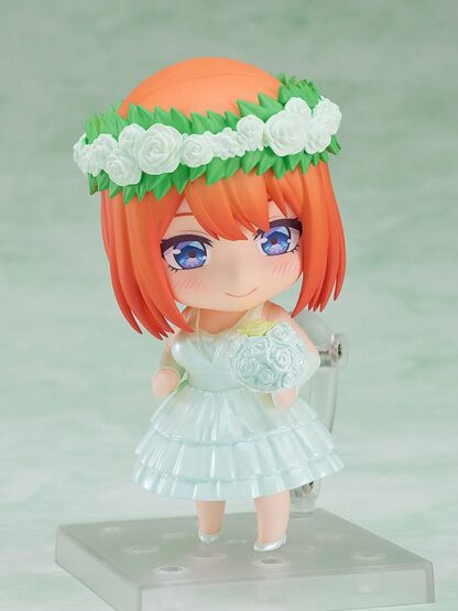 The Quintessential Quintuplets Nendoroid Actionfigur Yotsuba Nakano: Wedding Dress Ver. 10 cm – Bild 5