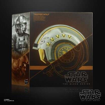 Star Wars: The Mandalorian Black Series Elektronischer Helm 2023 Trapper Wolf – Bild 6