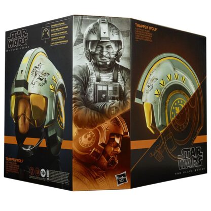 Star Wars: The Mandalorian Black Series Elektronischer Helm 2023 Trapper Wolf – Bild 9