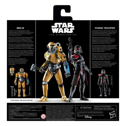 Star Wars: Obi-Wan Kenobi Black Series Actionfiguren 2er-Pack NED-B & Purge Trooper Exclusive 15 cm – Bild 11