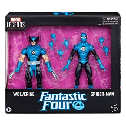 Fantastic Four Marvel Legends Actionfiguren 2er-Pack Wolverine & Spider-Man 15 cm – Bild 15