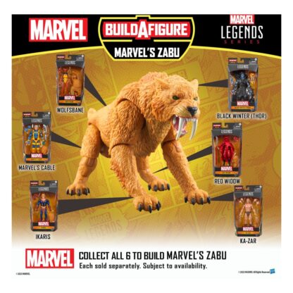 Marvel Legends Actionfigur Black Winter (Thor) (BAF: Marvel's Zabu) 15 cm – Bild 10